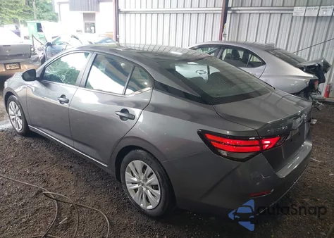 2022 Nissan Sentra S Xtronic Cvt из США, поврежденный, VIN 3N1AB8BV3NY307720